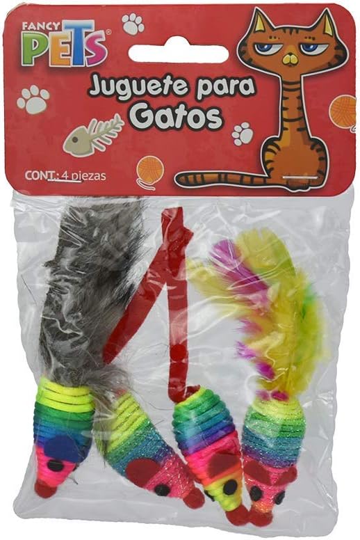 Juguete Raton 4 Pz Juguete Raton 4 Pz
